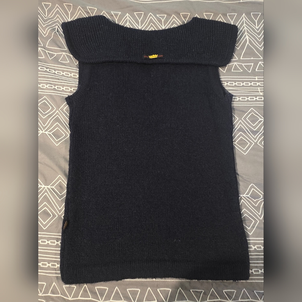 Vintage Todd Oldham Jeans Sweater Tank Top Size Medium - Picture 7 of 9